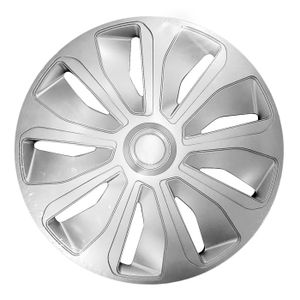 12 Boutons Moletés Enjoliveurs En Aluminium (Radioelec), Neufs