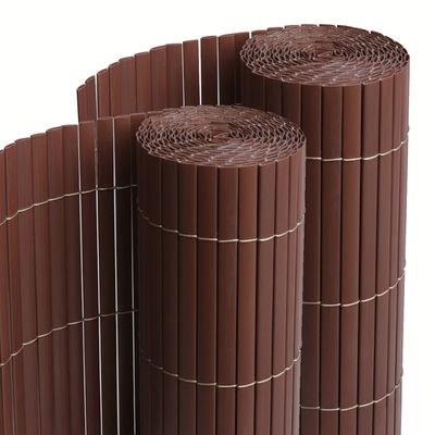 Sol Royal Canisse Bambou Brise-Vue 120x600 Cm Marron Foncé – Protection Intimité Jardin Balcon Terrasse