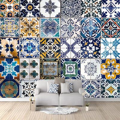 Papier Peint Photo 3D Marbre Blanc – Motif 7437NA, Style Allemand Pour Une Déco Tendance