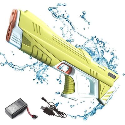 Pistolet à Eau Électrique Automatique - 450cc + 58cc Longue Portée Pour Enfants/Adultes | Piscine Plage Été