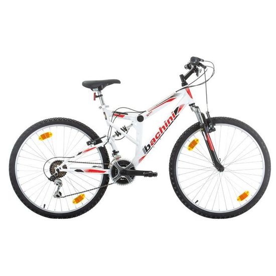 Vélo VTT 26'' Modèle Tout Suspendu 18 Vitesses avec