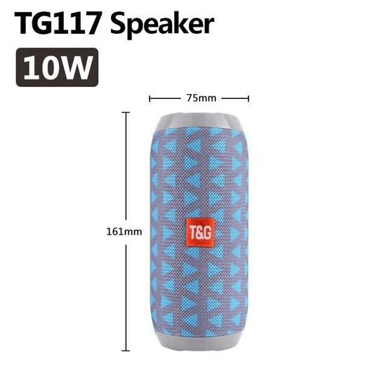 20% sur Enceinte Bluetooth T&G TG506 croix rouge - Enceinte sans fil