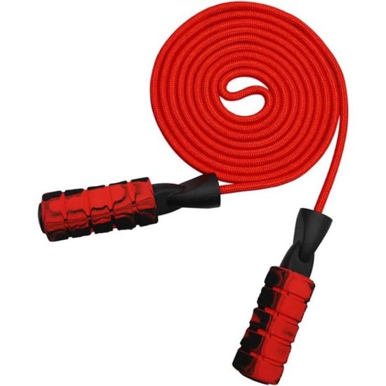 2 PCS Corde à Sauter Adulte,Jump Rope Roulante Réglable pour Boxe