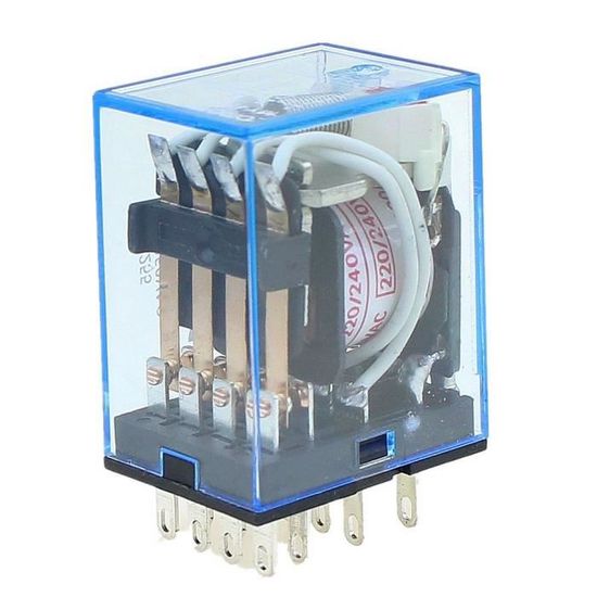 Couleur CA 220 V sans socle Mini relais électromagnétique 12V 24V AC — free download