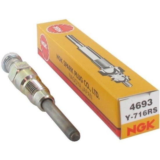 Bougie Préchauffage NGK Y-741U - Compatible VW Golf IV, Audi A3, Seat Ibiza 1.9 TDI