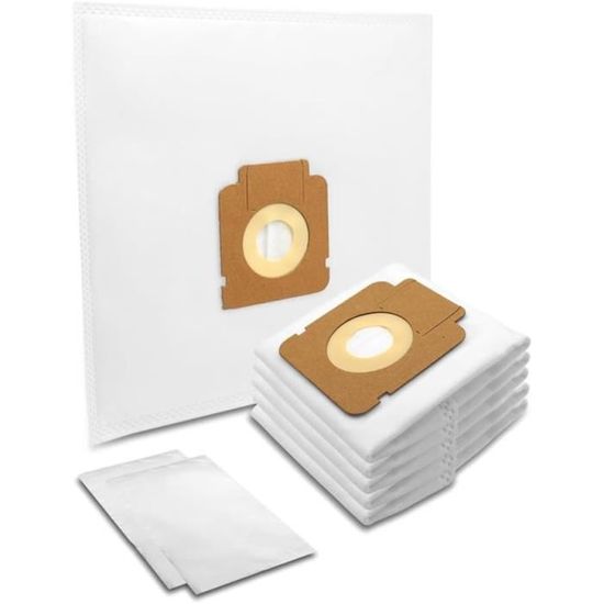 Lot De 5 Sacs D'aspirateur De Rechange Pour Shop Vac De Type E