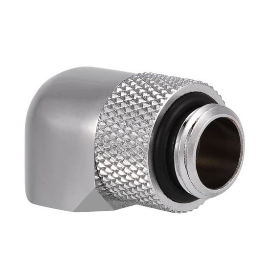 High-Tech Asiproper G1/4 vis à Filetage Coude De 45 degrés Rotation Laiton Adapt