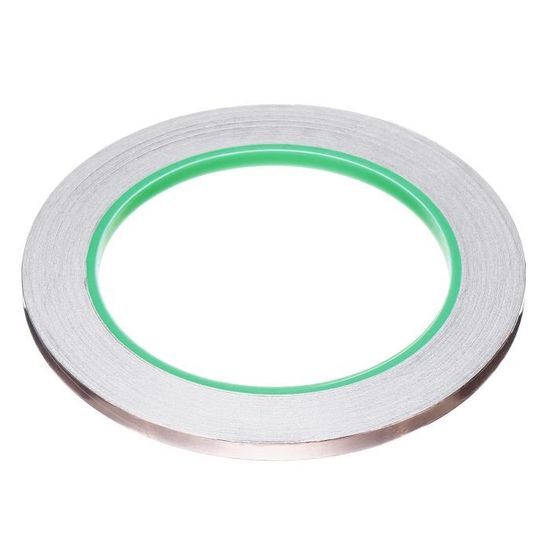 TEMPSA 20m 1PCS Bande Ruban Cuivre Adhésif Conducteur Etanchéité Largeur 5mm Cdiscount Bricolage