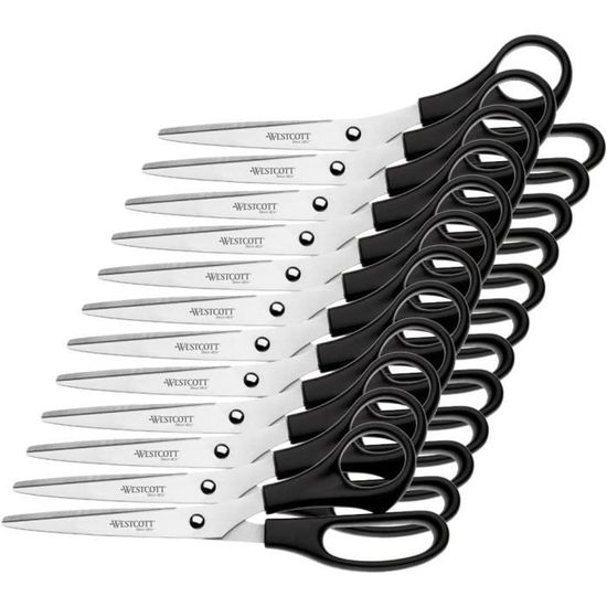 Scissors 8 Inch, 12 Pack