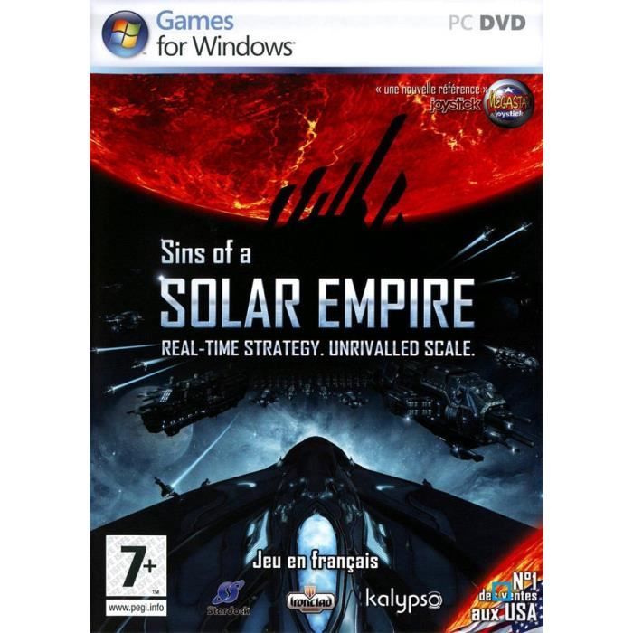 505 Games Sins Of A Solar Empire / Jeu PC Dvd-Rom