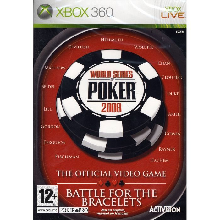 World Series Of Poker 08 Xbox 360 - vue 2