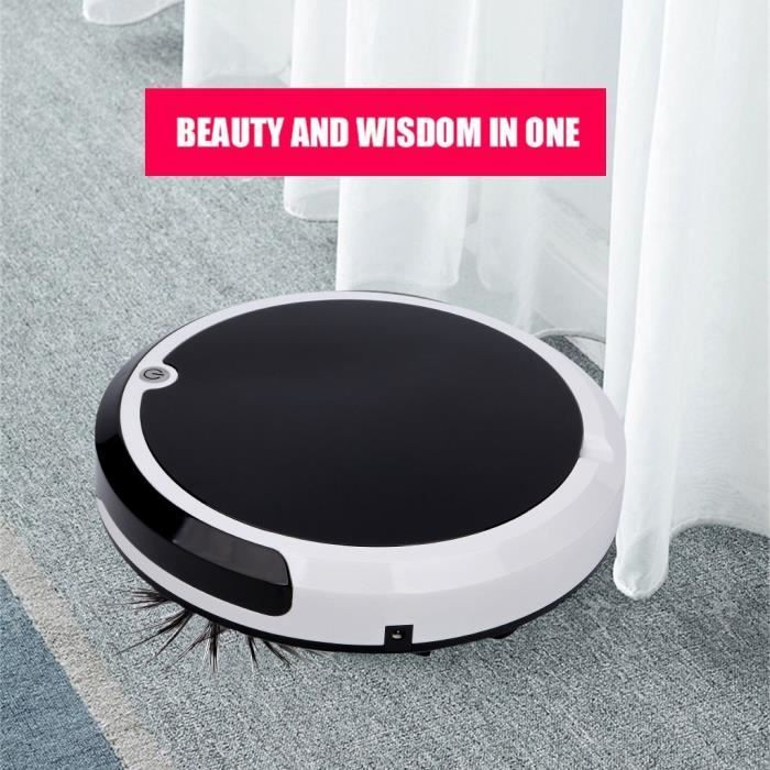Nettoyeur rechargeable Robot Aspirateur Intelligent Floor Cleaner Machine de balayage ROBOT VACUUM CLEANER 4
