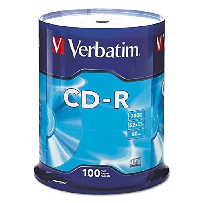 Cd Vierge Pour Pc - Dvd Vierge Pour Pc - Blu-Ray Pour Pc VL68D 52 x CDR Media CDR 7 Mo 1pc (S) - CD vierges (CDR, 7 Mo, 1 pièce (S),