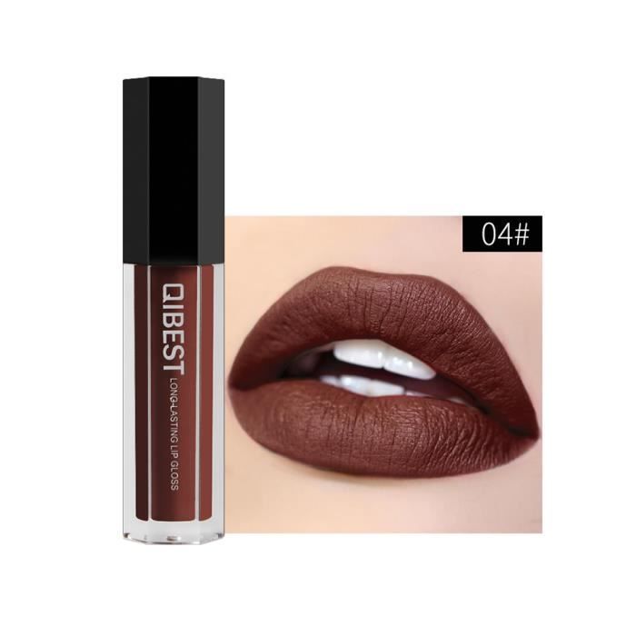 rouge à lèvres Lip Lingerie Matte Liquid Lipstick Waterproof Lip Gloss Makeup 14 Shades D 30ML WTX80514487D_Ion