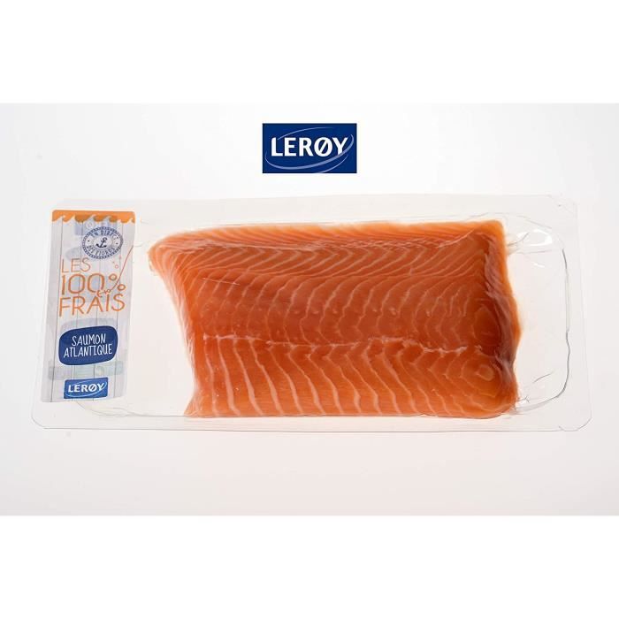 Coeur de Saumon SANS peau et sans arête