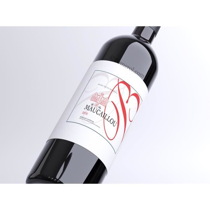 X12 B par Maucaillou 2016 - AOC Bordeaux Rouge - Bouteille (75cl)