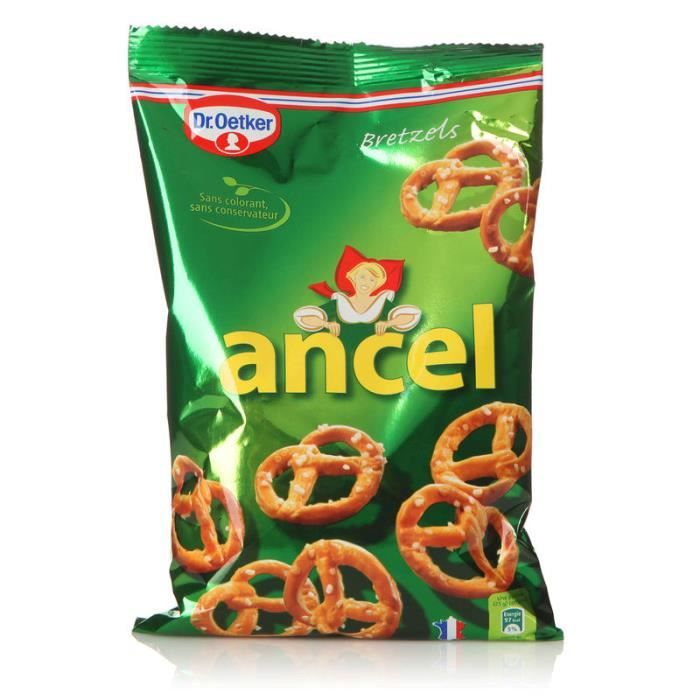 Bretzels d'alsace mini apéro 100 g Ancel