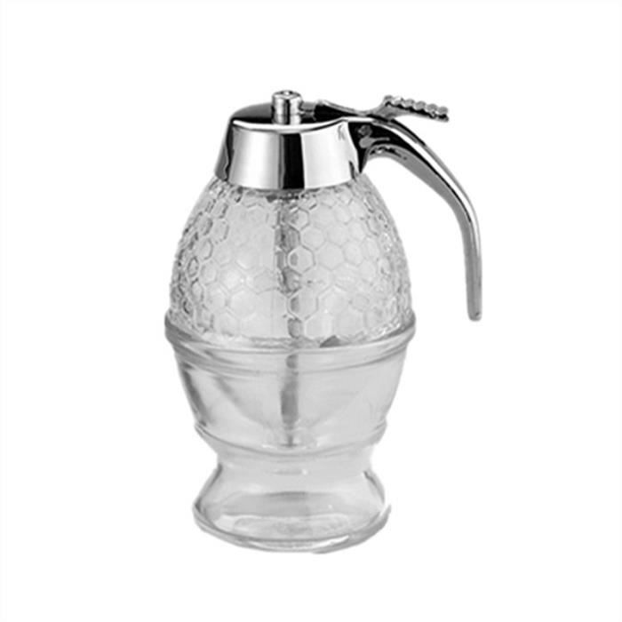 1Pc distributeur de miel récipient de sirop de pot de de de pour la maison de cuisine EAU DE TOILETTE