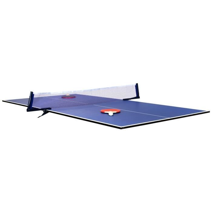 Charles Bentley - Plateau pliable pour table de de ping-pong - peut se poser sur une table - intérieur - 1,8 m
