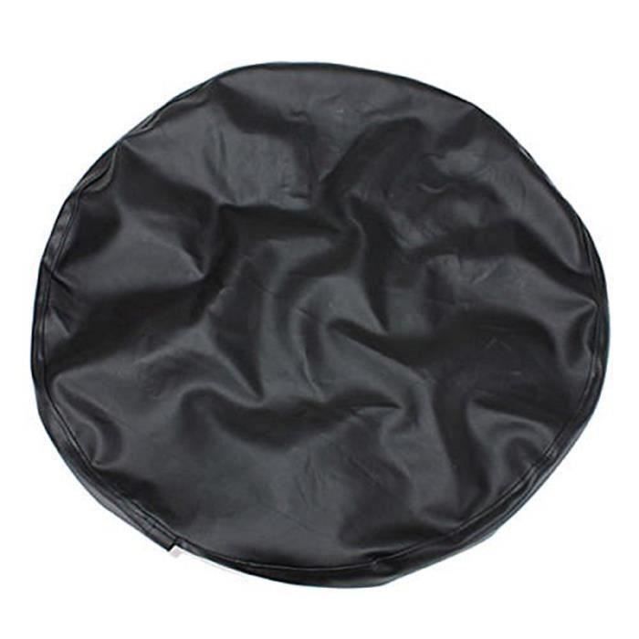 Housse Bâche Cache NOIR Pr 14'' Roue de Secours Sauveur Penu Cache Protection @fml