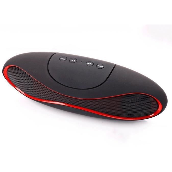 MINI Wireless Bluetooth Speaker Portable Audio Player Music Speaker noir