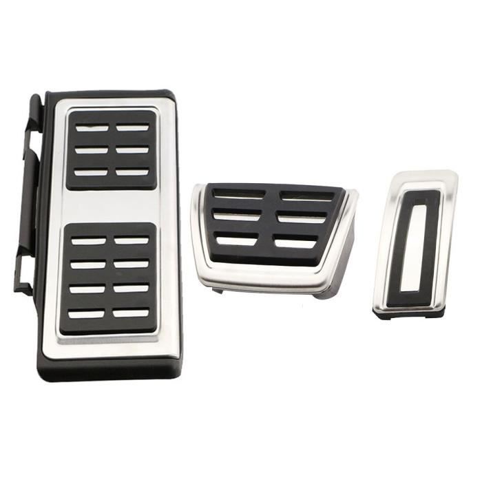 Pièces Auto,Couvercle de pédale de voiture LHD pour VW Tiguan 2017 2020 Passat B8 Golf 7 t cross t roc Troc - Type AT With Rest