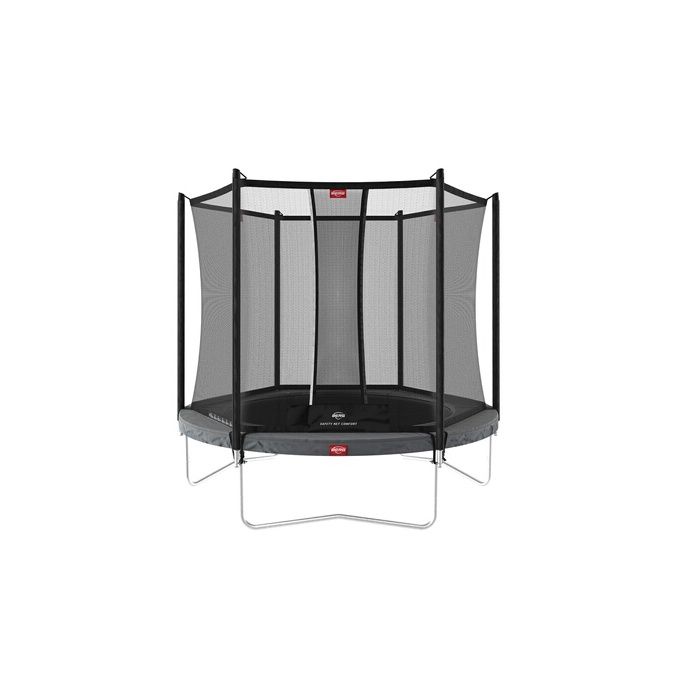 Trampoline BERG Favorit Regular 330 Grey + Safety Net Comfort - Référence : 35.11.33.00