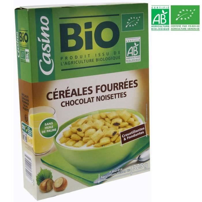 Cere.fou.Choc.nois325g co bio