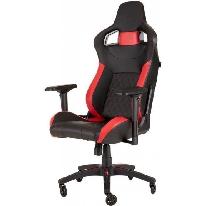 CORSAIR Siège Gaming T1 RACE - Noir / Rouge - (CF-9010013-WW)