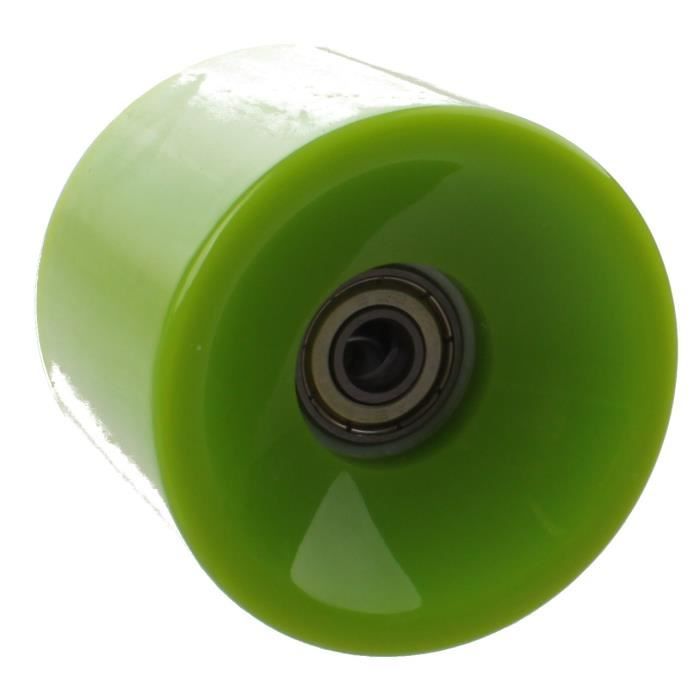 Johntoy Roues Longboard District Urbain 65 x 51 mm 82A vert