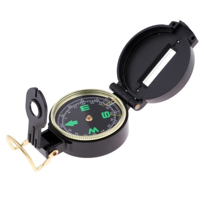 Boussole De Visée De L'armée Militaire Avec Calculateur De Distance