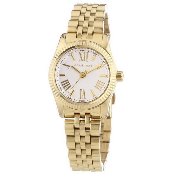 MICHAEL KORS FEMME 26MM DORÉ ACIER BRACELET & BOITIER MONTRE MK3229