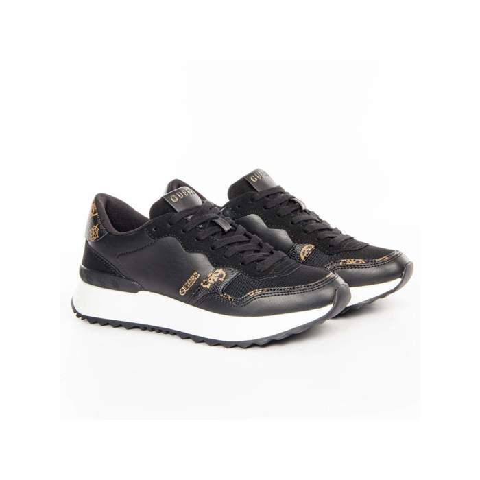 Baskets femme Guess Vinnna - black/brown - 38