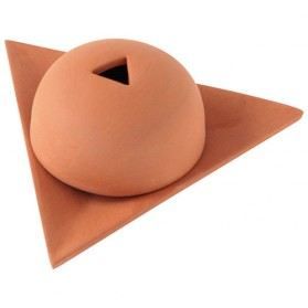 Brûleur en céramique - marron