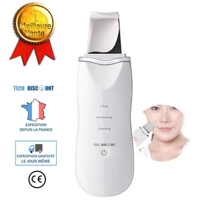 TD® Extracteur aspirateur de points noirs professionel nettoyeur electrique manuel de visage acne huile et boutons puissant massage