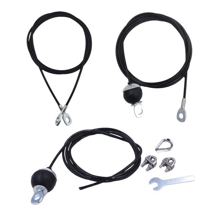 3x Fitness DIY Poulie Câble Machine Système Biceps Triceps Main Force