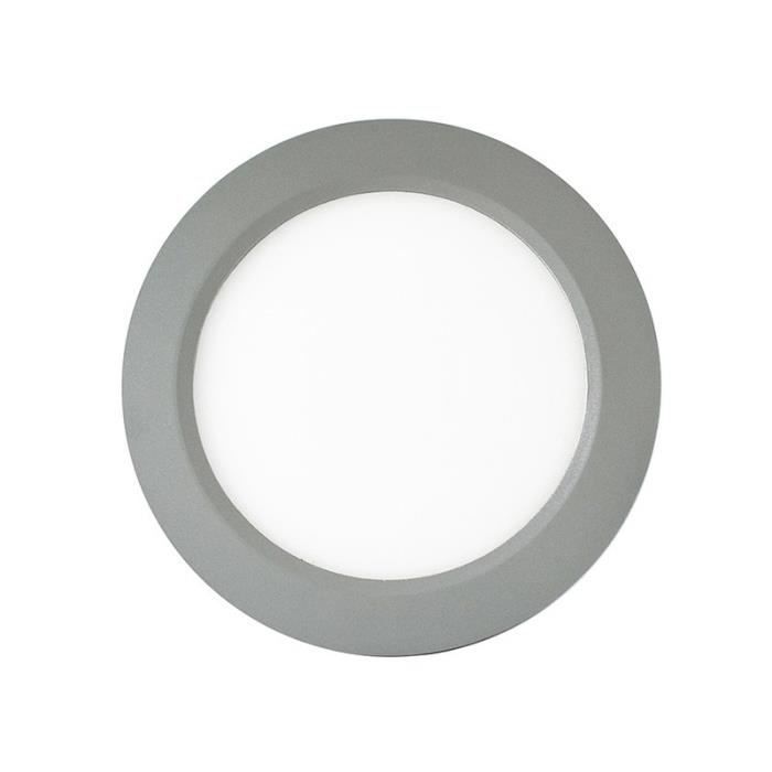 Plafonnier LED 10W (eq. 90W) - Diam : 180mm - Coul