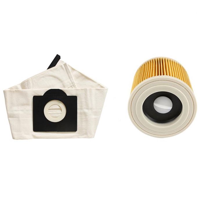 Sacs à Poussière 5 Pièces Pour Aspirateur Robot Karcher WD2 WD3 SE4001 SE4002 - Compatible KFI 357