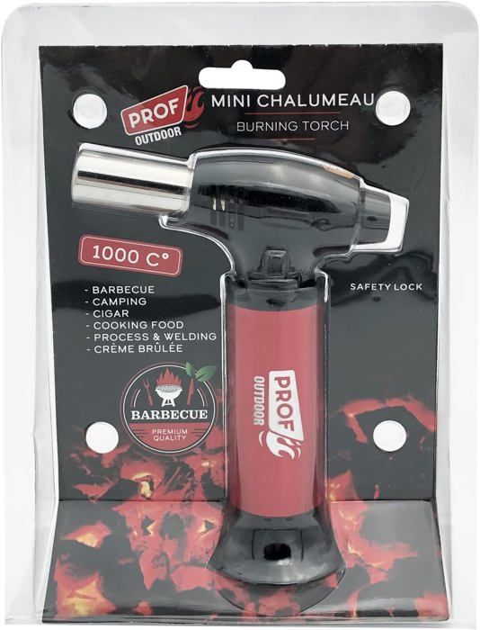 Chalumeau De Cuisine Fackelmann - Pour Flamber, Caraméliser, Gratiner - Flamme Réglable Et Sécurité Enfant - 12
