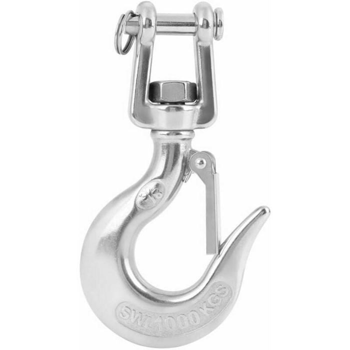 Crochet pivotant robuste avec verrou de sécurité pour levage - Chine Crochet pivotant avec verrou, crochet de levage sécurisé