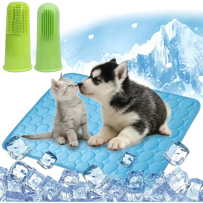 Comparer les prix de 3PCS Tapis Rafraichissant ChienMatelas pour Chien PliableImperméable Tapis Rafraichissant pour Animal de CompagnieTapis