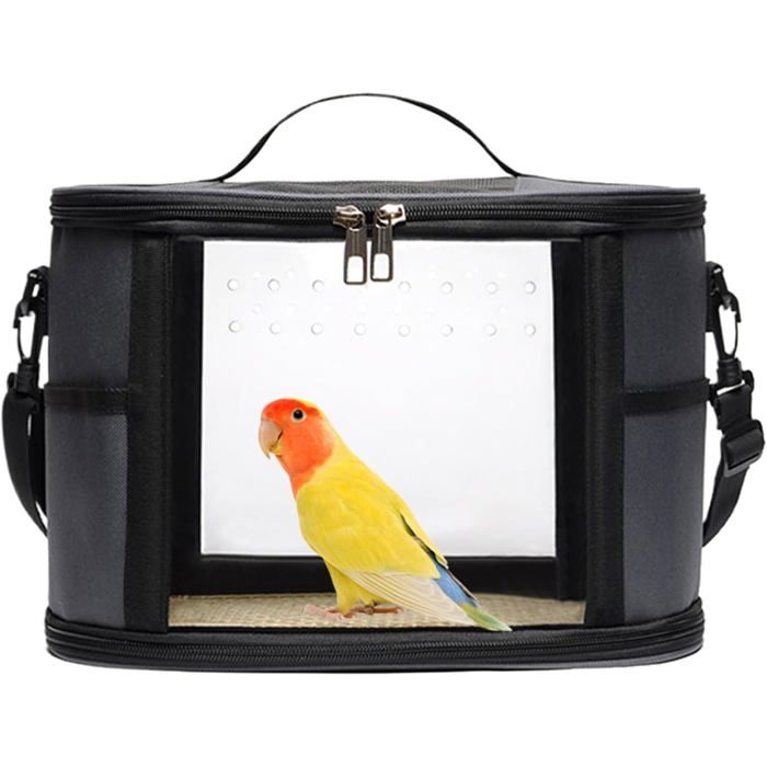 Comparer les prix de Boîte de transport doiseaux pour voyageCage de transport pour perruches et oiseauxCage de voyage respirante pour perruchesL