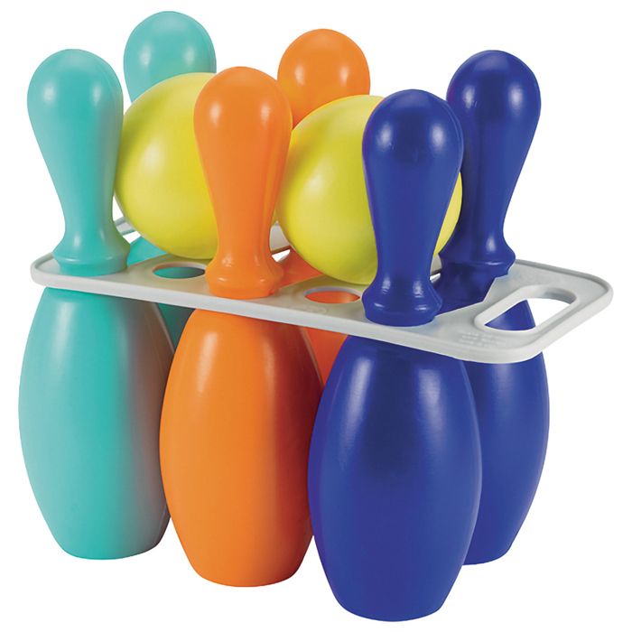 Bowling - set de 10 quilles 38 cm + 1 balle - AS Equipement sportif