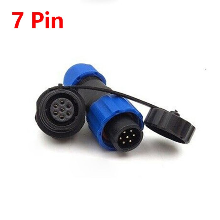 Connecteur Aviation Plug SP13 3 Broches IP68 Étanchéité Totale - Sans Soudure 250V 13A