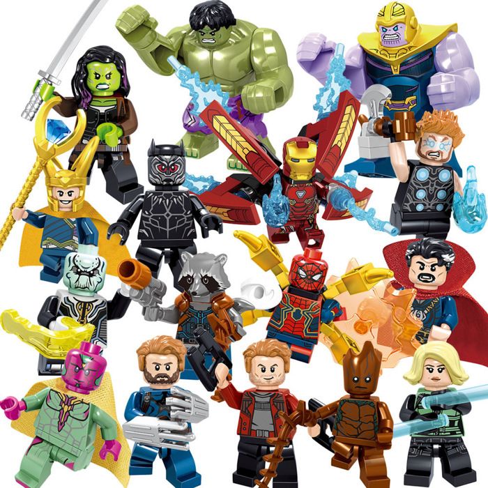 Lot de 8 figurines Personnages de séries Film Personnages populaires Figure Jouets pour Enfants Fans Cadeaux de Noël-Style 4