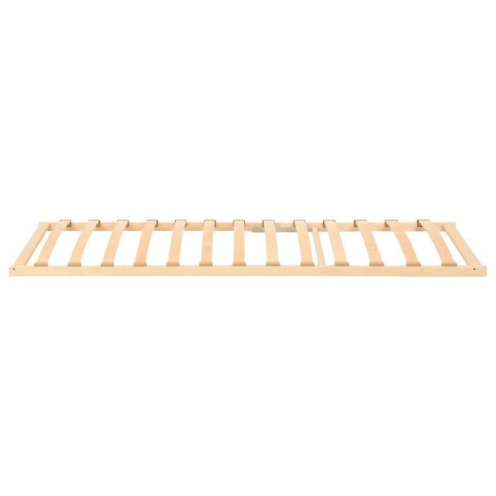 Promotion FévrLatte de rechange - pour sommier - Sommier à lattes - design contemporain - sans matelas avec 13 lattes 80x200 cm F