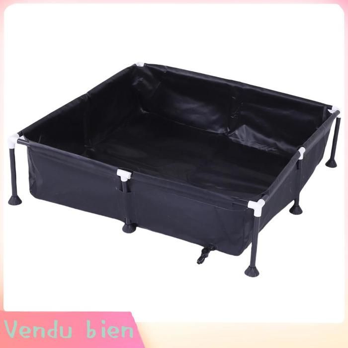 Piscine petite piscine de bain profonde pour chien de 374 x 374 x 79 pouces pour la fête aquatique dété dans le jardin