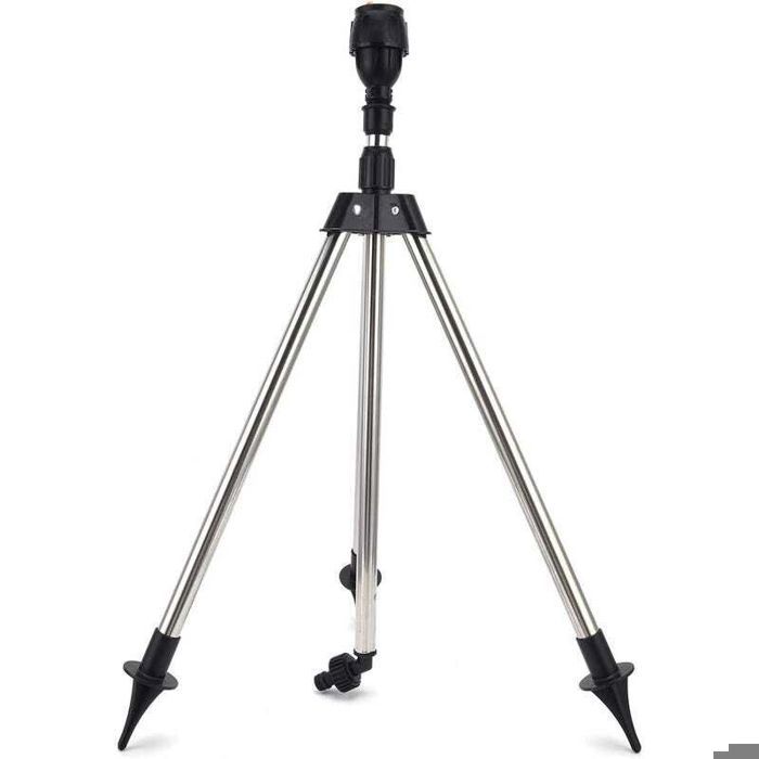 1 ensemble darroseurs rotatifs à 360° pulvérisateur automatique rotatif avec support télescopique pour jardin et pelouse