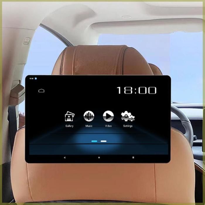 AUCUNE moniteur de siège arrière de voiture Moniteur Dappui-tête de Voiture écran IPS 156 Pouces Résolution optique moniteur