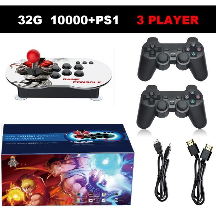 Console Jeu Rétro G350 - 128 Go, 10000+ Jeux, écran 3.5" IPS, Double Manette, WiFi, Batterie 3200 MAh